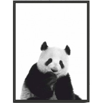 Картина PGL-15 в раме ПВХ 30*40*4,5 глянцевая Панда