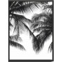 Картина PGL-105 в раме ПВХ 30*40*4,5 глянцевая Пальмы