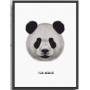 Картина PGL-13 в раме ПВХ 30*40*4,5 глянцевая Я панда