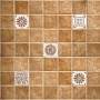 Панель декоративная матовая 2440х600х4 мм Терракотовая плитка PM 013 (кухонный фартук МДФ)